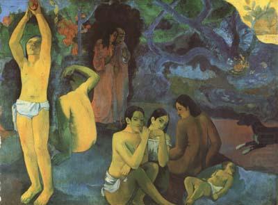 Paul Gauguin Where do we come form (mk07) china oil painting image